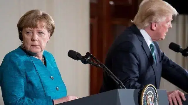 Trump atira-se a Merkel e exige que Alemanha pague mais à NATO