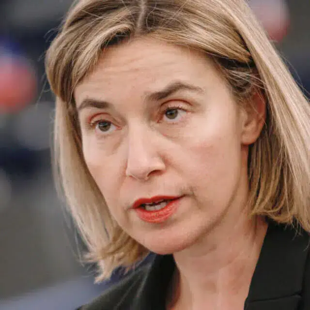 MOGHERINI, Federica (EC) - High Representative of the Union for Foreign Affairs and Security Policy / Vice-President of the Commission
