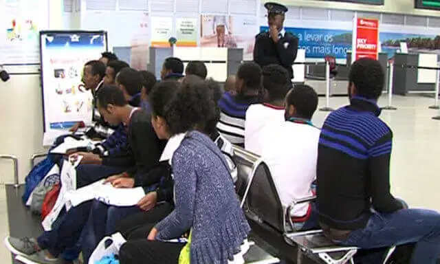 SENAMI repatria 17 imigrantes ilegais de nacionalidade etíope