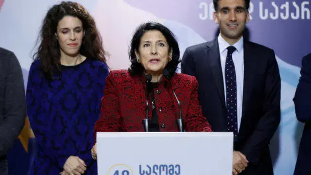 Ex-embaixadora francesa eleita presidente da Geórgia com 59,56% dos votos