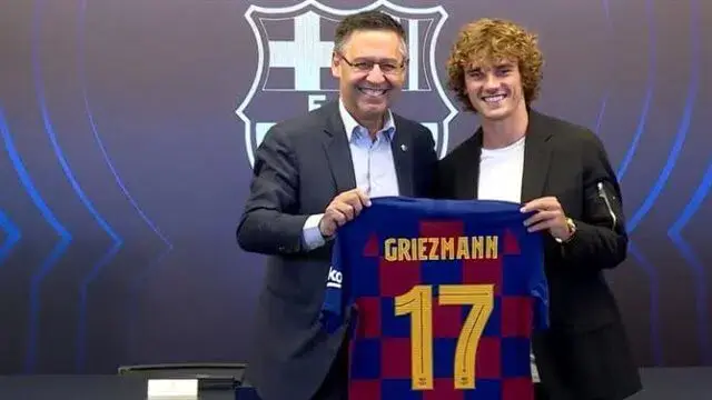 Griezmann vai vestir a camisola 17 em Barcelona