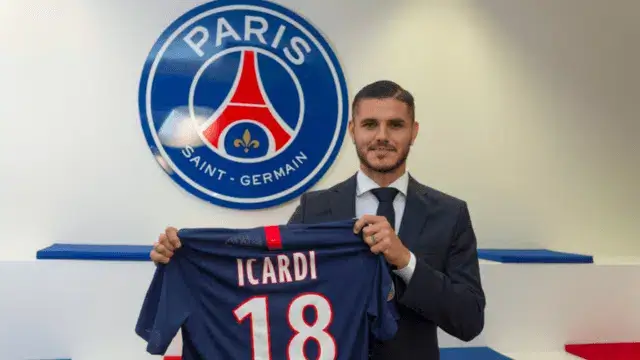 Icardi acabou de chegar a Paris, mas Wanda Nara já fala em saídaa