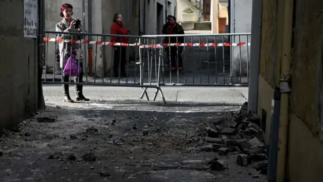 Sismo na França faz vários feridos