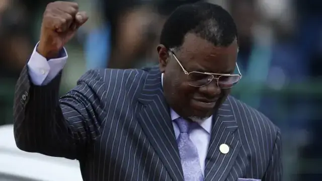 Presidente namibiano Hage Geingob reeleito com 56,3% do votos