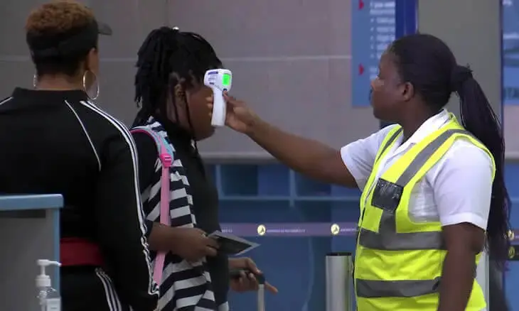 Saúde em vigilância no Aeroporto Internacional de Maputo para evitar coronavírus