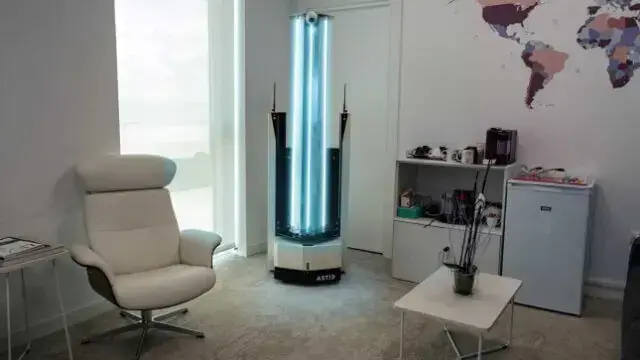 Robot capaz de eliminar Covid-19