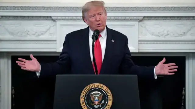 Trump insiste nas aulas presenciais porque o vírus vai desaparecer