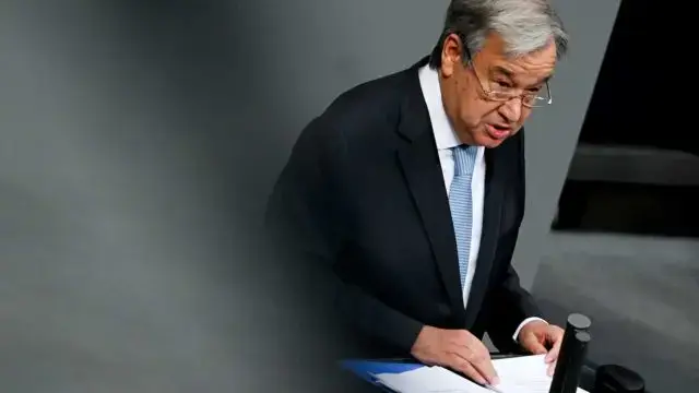 Guterres pede ao mundo para fazer as pazes para que 2021 seja ano de cura