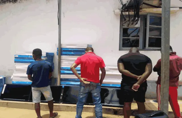 Detidos por roubo de 41 televisores na Machava