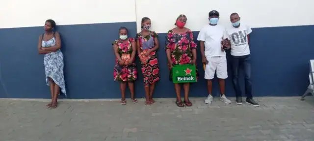 Presos por desobediência na cidade de Maputo