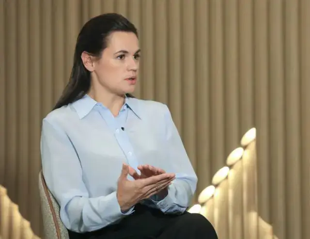 Líder da oposição diz que o presidente da Bielorrússia é 'tóxico'