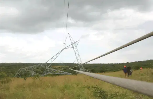 Zambézia, Chinde às escuras devido a avaria de linha de transporte de energia eléctrica
