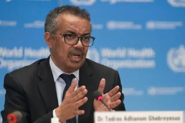 OMS estimou em mais de 200 milhões de infeções nas próximas duas semanas no mundo