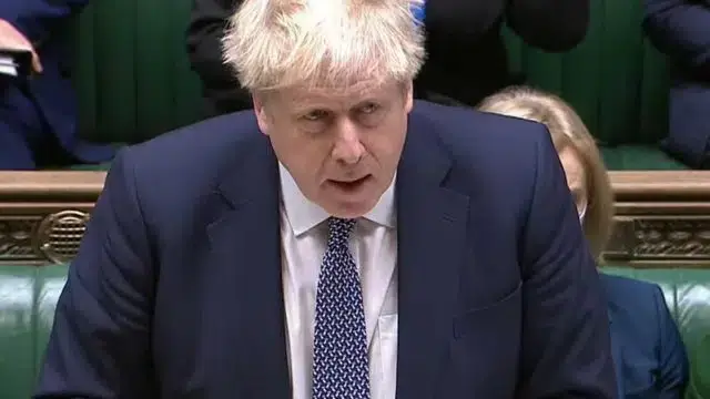 Boris Johnson acusa Putin de ameaçar segurança de toda a Europa