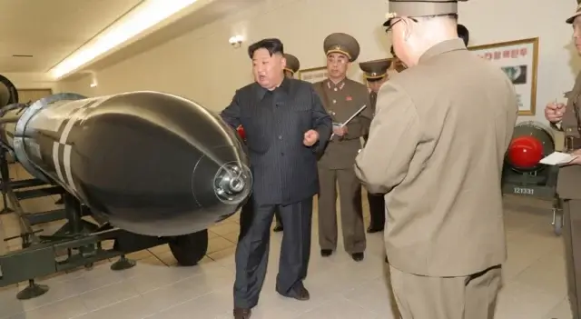 Coreia do Norte volta a testar 'drone' de ataque nuclear submarino