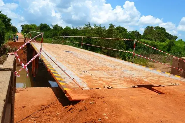 Goba- Termina em Maio montagem da ponte metálica sobre o rio Nkalatchana