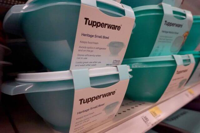 Tupperware pode estar perto de abrir falência