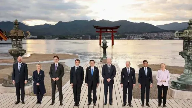 Líderes do G7 se comprometem a apoiar Ucrânia 'pelo tempo que for necessário'