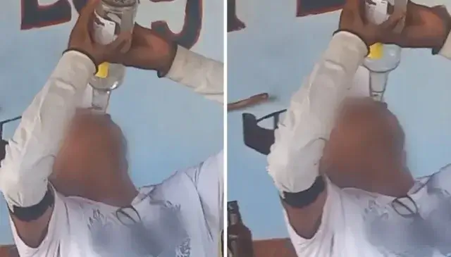 Homem morre após beber garrafa de cachaça para ganhar aposta em um bar