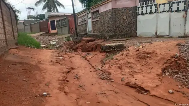 Chuvas provocam erosão nas Mahotas