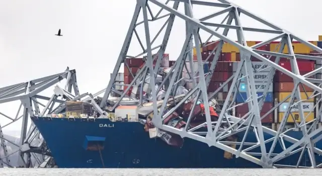 Recuperados corpos de duas vítimas do colapso da ponte de Baltimore