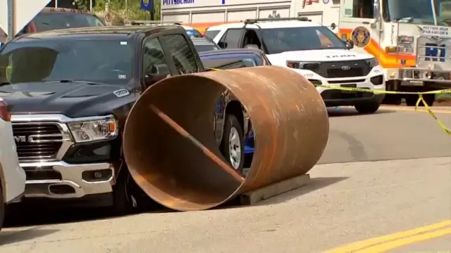 Mulher morre após ser atingida por cilindro de metal desgovernado em Pittsburgh