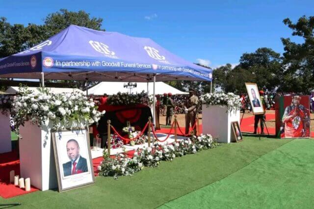 Vice-presidente do Malawi, Saulos Chilima, é sepultado em Ntcheu