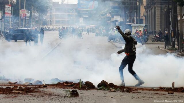 Manifestações no Quénia continuam apesar da proibição