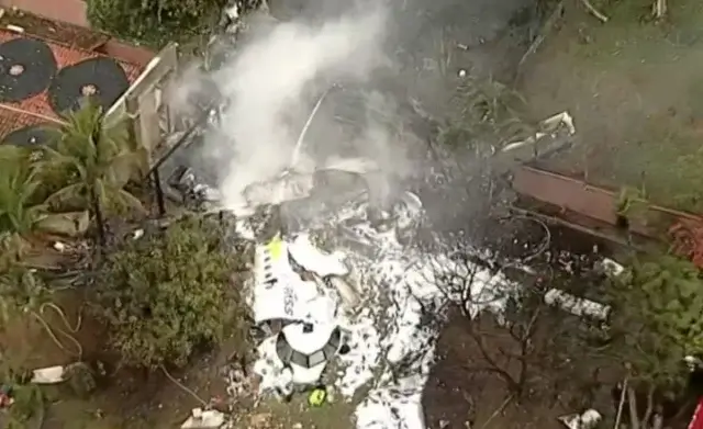 Corpos das vítimas de queda de avião em São Paulo foram recuperados e identificados