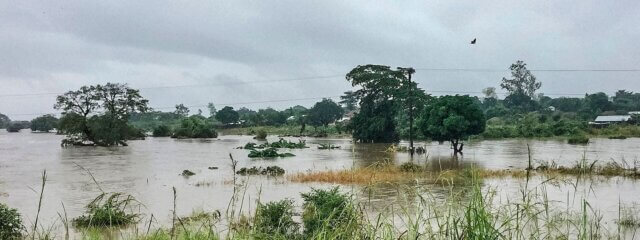 Interrompida da circulação rodoviária em Magude devido à subida do caudal do rio Incomáti