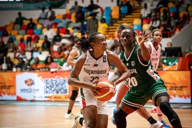 Moçambique vence Guiné-Conacri e garante lugar nos quartos-de-final do Afrobasket