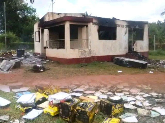 Incêndio devastador no Tribunal de Chongoene destrói arquivos e bens