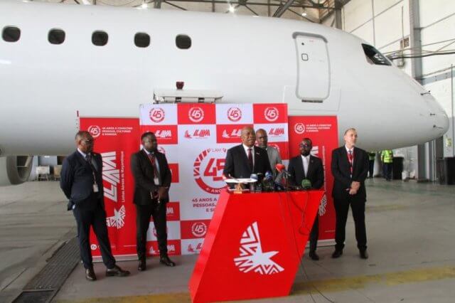 LAM reforça frota com dois novos aviões no plano de reestruturação