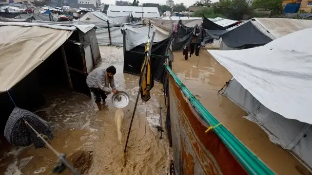 Tempestade polar causa pelo menos 17 mortes na Faixa de Gaza