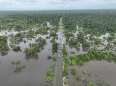 Alerta máximo em dez bacias hidrográficas por risco de inundações