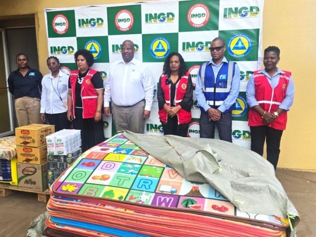 INSS doa mais de 40 toneladas de ajuda humanitária às