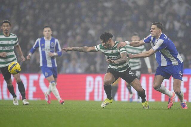 Sporting empata com FC Porto nos últimos instantes da partida