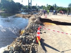 Tráfego na N1 interrompido por risco de colapso da ponte em Xai-Xai