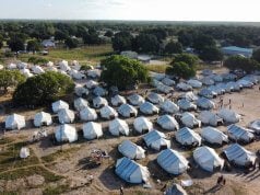 UNICEF envia tendas para alunos afectados por inundações em Gaza